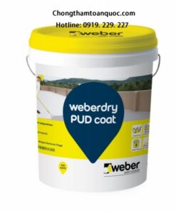 Weberdry PUD coat - Chống thấm 1 thành phần gốc Polyurethane