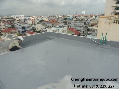 Weberdry Top chống thấm sàn mái