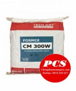 Xi măng chống thấm Fosmix CM 300W chất lượng