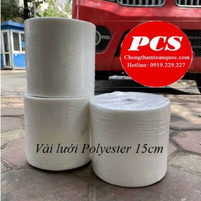 Vải Lưới Polyester Gia Cố Góc 15cm x 50m