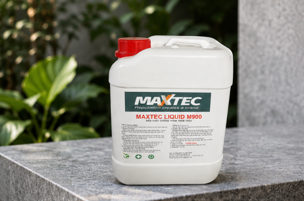 Hóa chất chống thấm ngược cao cấp cho tường Maxtec Liquid M900