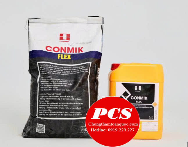 Conmik Flex Màng chống thấm gốc xi măng 2 thành phần