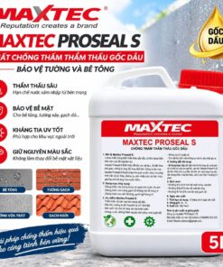 Maxtec Proseal S chất chống thấm thẩm thấu gốc dầu